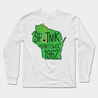 Space by State: Wisconsin Long Sleeve T-Shirt